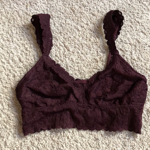 aerie Other - Aerie maroon lace bralette